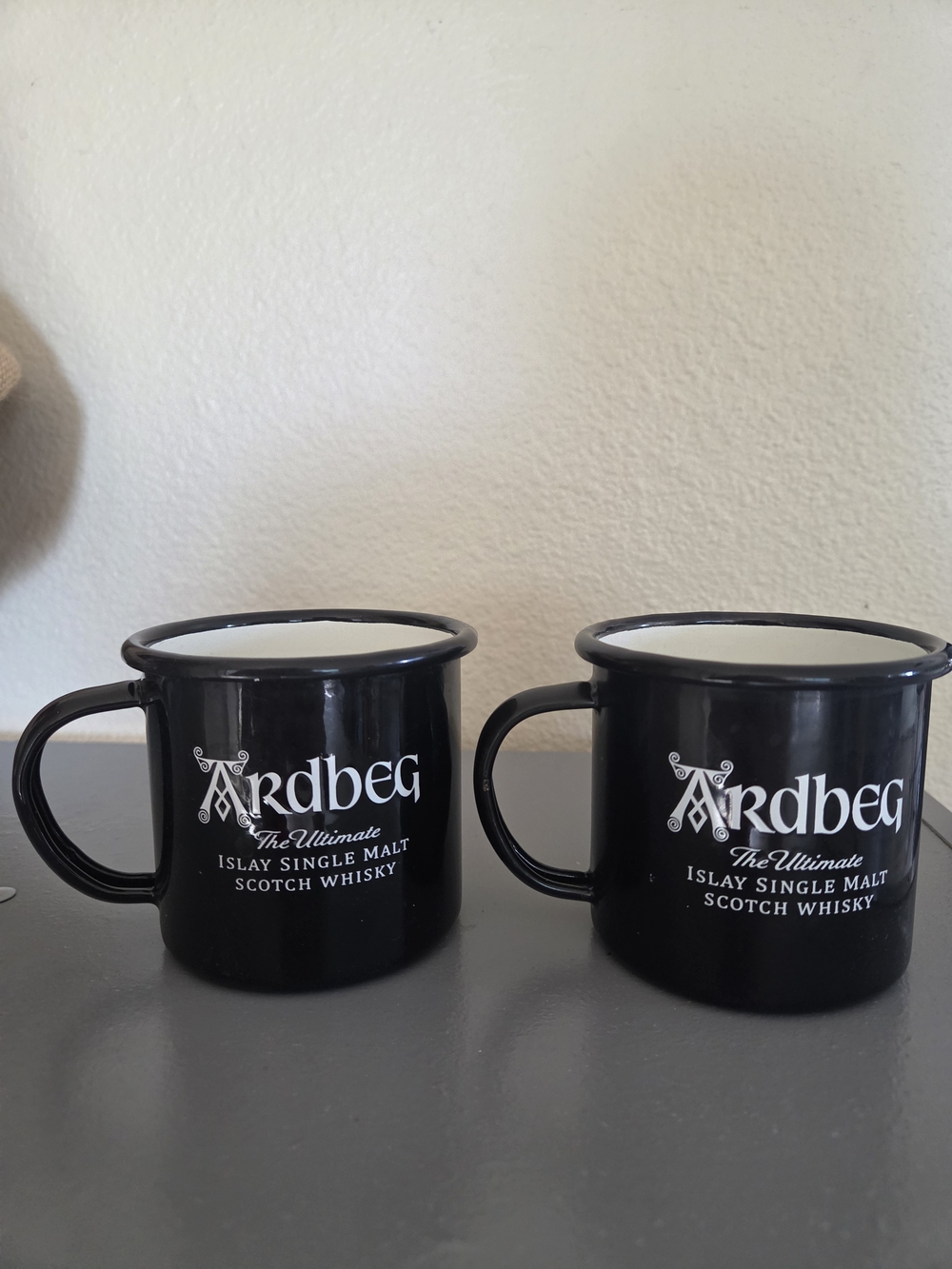 Ardbeg Scotch Camping Mug - Set of 2